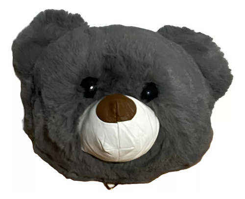 Bolsa Cabeza De Oso Bandolera Crossbody Afelpada Con Cadena
