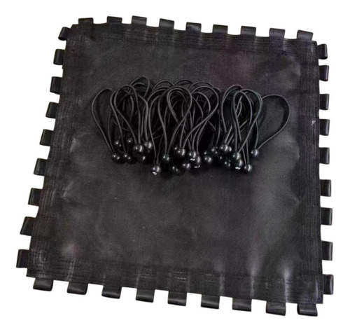 Estera De Trampolín Con 36 Bolas Cordones De Bungee De