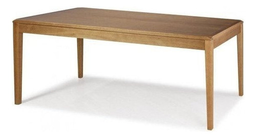 Mesa De Madeira Tampo Mdf 200cm Angra Casa E Jardim Wt