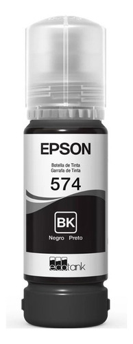Tinta Para Impresora Epson T574 Color Black De 70 Ml Black