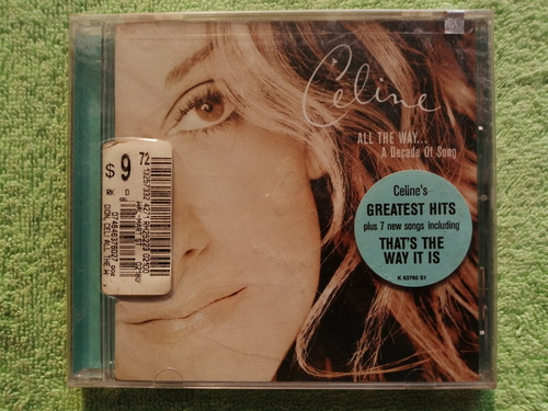Eam Cd Celine Dion All The Way Greatest Hits 1999 A Decade 