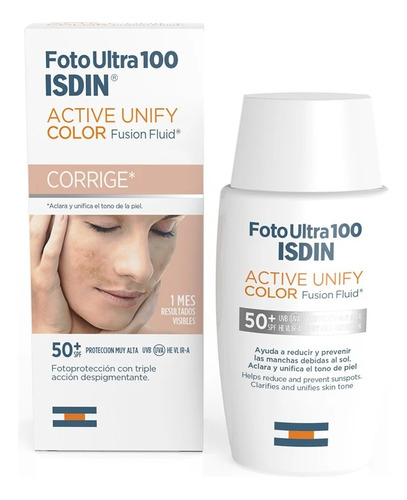 Isdin Foto Ultra 100 Active Unify Color Fotoprotector Spf50+