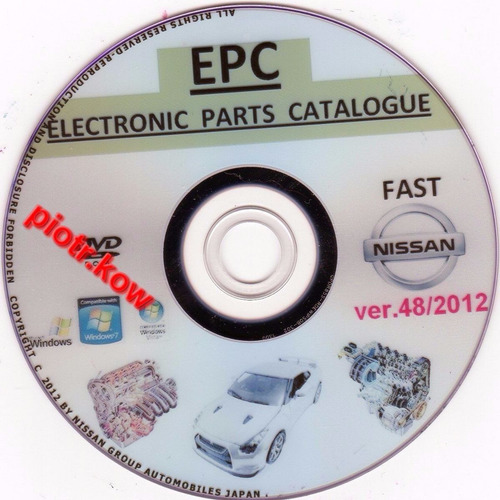 Nissan Catálogo Partes Epc Despiece 2017 2018