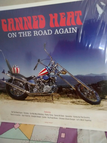 Canned Heat. Vinilo On The Road Again  U.s.a.