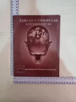 Comprar Tablas Y Formulas Estadisticas Eduardo Gutierrez Gonzalez