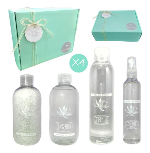 Caja Regalo Kit Mujer Gift Aroma Jazmín Spa Set Relax N78