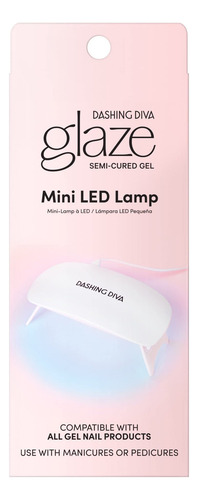 Dashing Diva Mini Lámpara Led De Uñas De Gel, Luz Led Compac