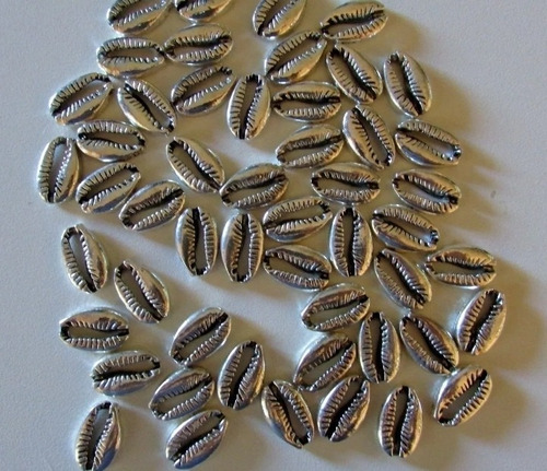 50 Caracoles Buzios Metal