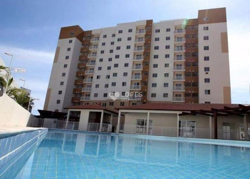 Apartamento Com Varanda, Sol Da Manhã, 2 Dormitórios, Armários À Venda, 58 M² Por R$ 210.000 - Centro - São Gonçalo/rj - Ap46381