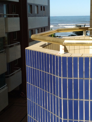 Imagem 15 de 16 de Aluga P/6 Pessoas Prédio Frente Mar Caiçara Praia Grande