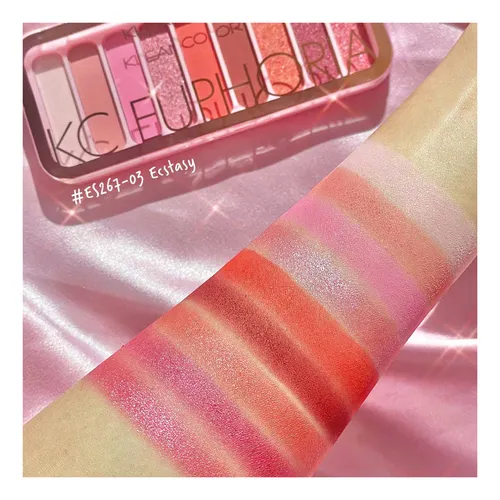 Paleta De Sombras Klenacolor Kc Euphoria - 03 Ecstasy