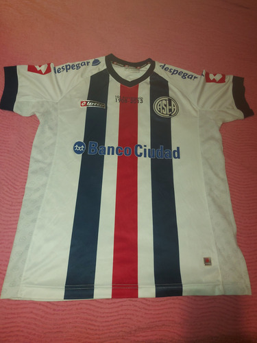 Camiseta Oficial De San Lorenzo