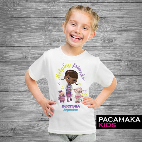 Imagen 3 de 10 de Remera Niño / Niña - Doctora Juguete / Disney- Pacamaka Kids