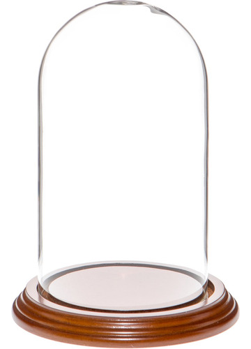 Plymor 4  X 7  Pequena Pantalla De Cristal Domo Cloche (bas