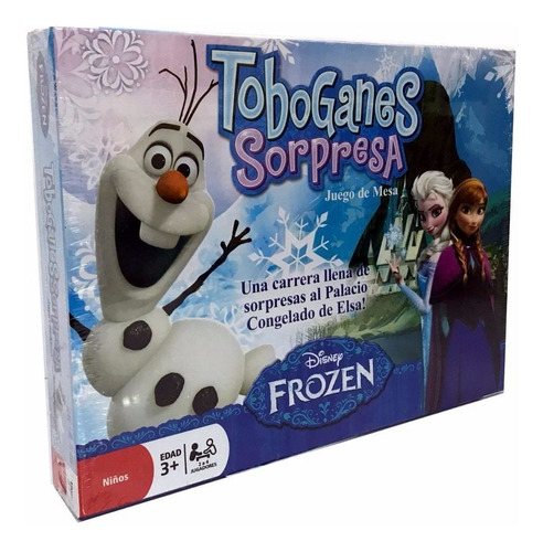 Frozen Toboganes Sorpresa Juego De Mesa Original De Toyco