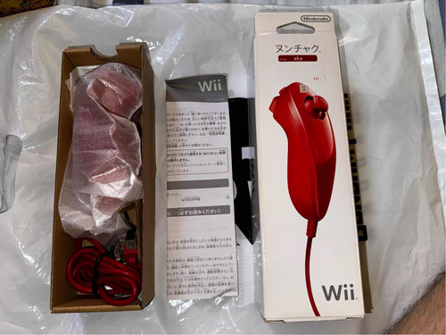 Nunchuck Rojo Original Nintendo