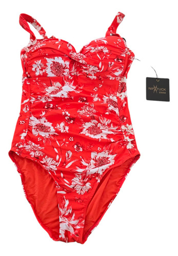 Traje De Baño Nip Tuck Mujer Control Abdomen Completo Ajuste