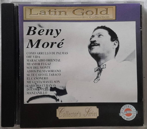 Benny Moré. Latin Gold. Cd Original Usado. Qqf. Ag.
