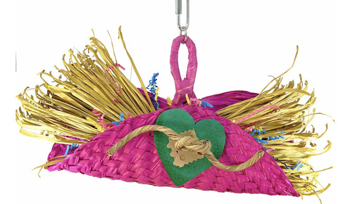 Bonka Bird Toys 950 Taco De Forrajeo Triturador De Loros, Ra