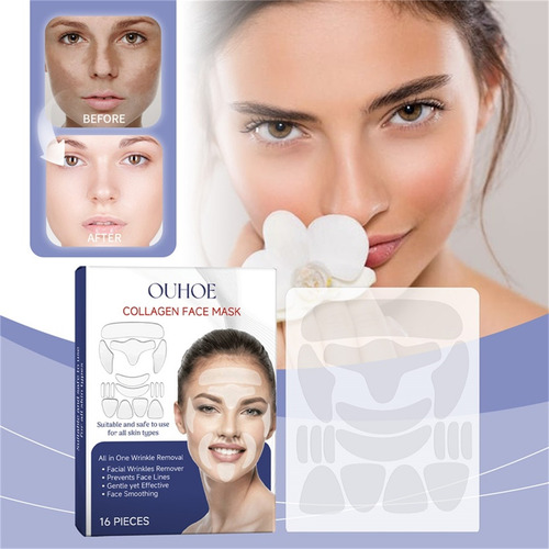 Remendos De Rugas Na Testa Amendos Faciais Máscara Facial En