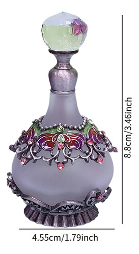Frasco De Perfume, Recipiente Dispensador De Violeta