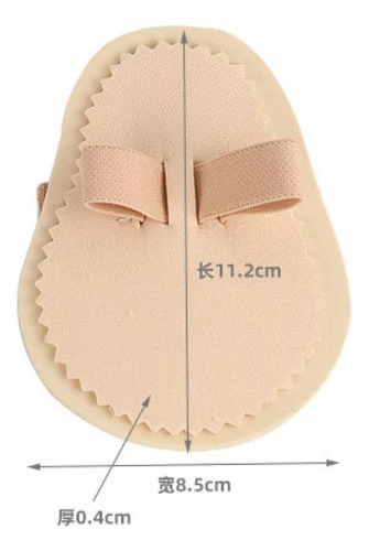Overlapping Crooked Foot Protectors 3 Pieces