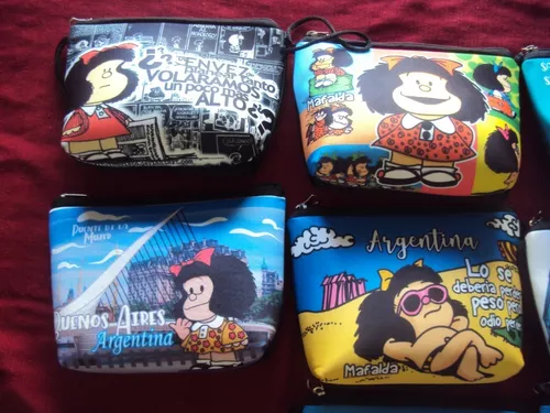 Neceser grande estampado Mafalda, Accesorios para mujer