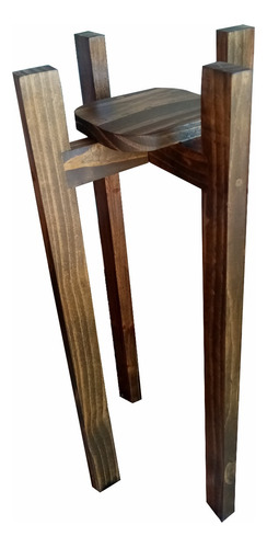 Soporte Para Maceta, De Madera  Mod.2