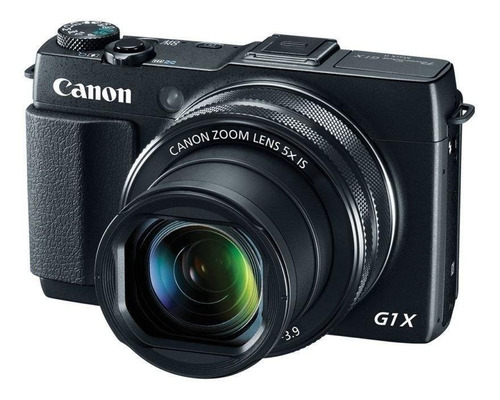  Canon PowerShot Serie G G1 X Mark II compacta color  negro