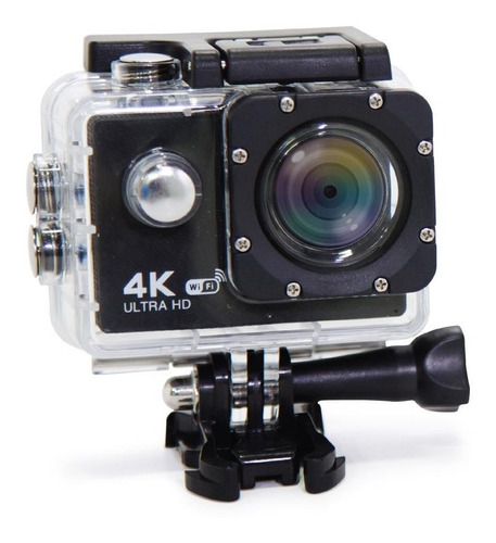Câmera Digital Amvox Adc 840k 4k Tela 2 Lcd Prova D'água