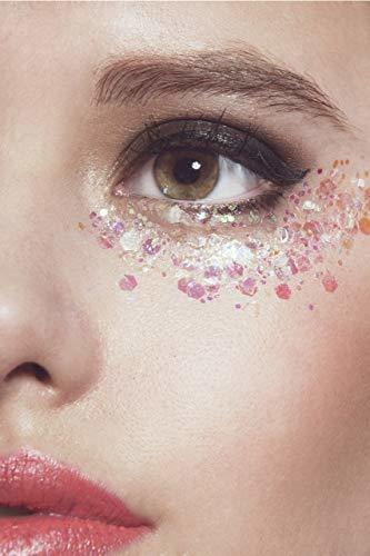 Glitter Iridiscente Estrella/hexagono 10gr Bolsa Resellable