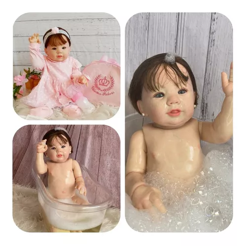 Bebe reborn kit abigail boneca