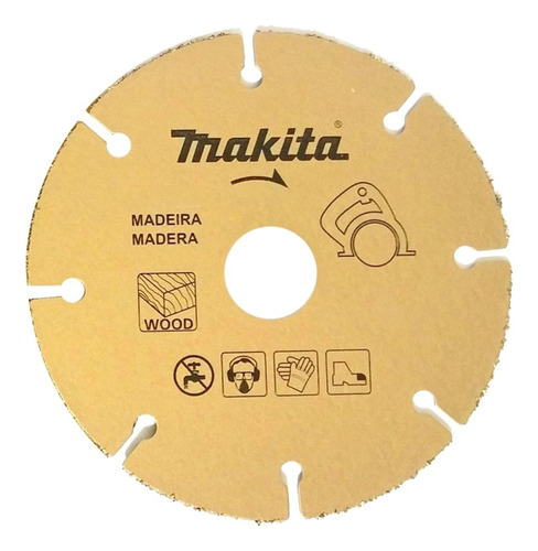Disco Para Madeira Tungstenio Makita 110 X20mm B-40668