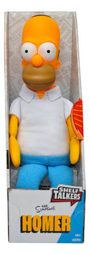 Peluches Parlantes Bart & Homero Shelf Talkers The Simpsons