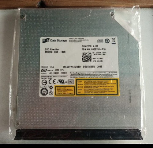Imagen 7 de 10 de Unidades Dvdwriter Sata Para Laptops Acer Hp Sony Asus