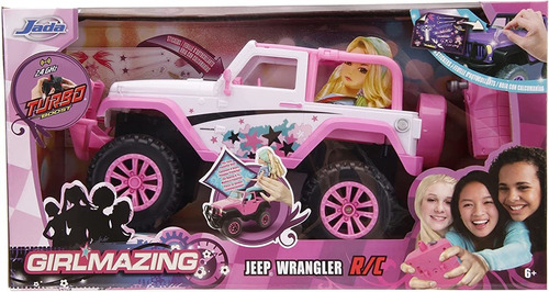 Jada Toys - Girlmazing - Jeep Rc A Escala 1:16, Exclusivo St