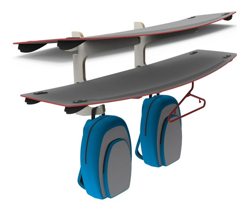 Rack Amun 2 Para Tablas De Kitesurf, Surf, Foil Woodesign