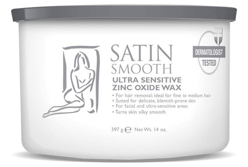 Satin Smooth Hair Depilacion Cera 14 Oz