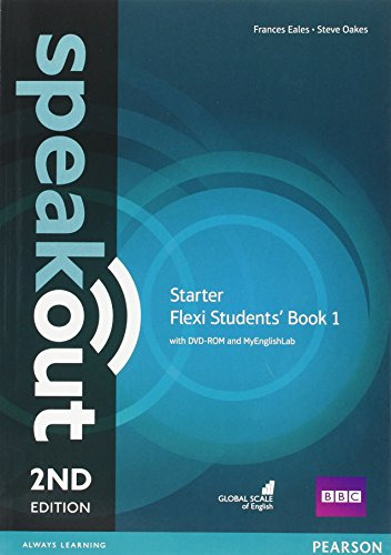 Speakout Starter 2 Ed - Sb Flexi 1 Dvd Myenglishlab - Eales 