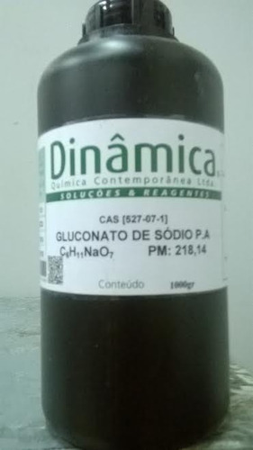 Gluconato Sódio P.a. 1kg + Formol 37% Pa + Nitrato Prata 25g