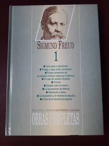 Sigmund Freud Obras Completas Tomo 1 Losada 