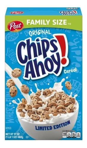 Cereal Chips Ahoy! Original Edición Limitada 482g Importado 