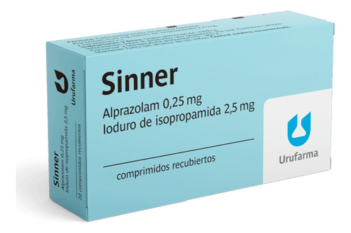 Sinner® X 40 Comprimidos - Urufarma