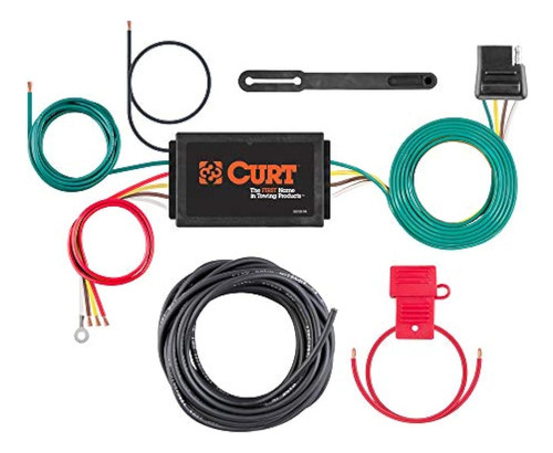 Curt 59187 Convertidor De Encendido Motorizado 3to2wire