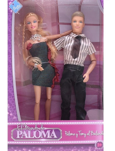 Muñeca Paloma Y Tomy Pareja Al Bailando El Duende Azul