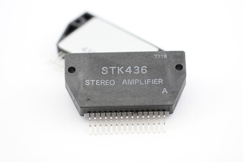 Stk436 Modulo Amplificador Estereo 10w (32v, 8e) Pack X2
