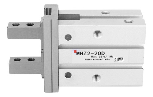 Cilindro Neumático Mhz2-20d Doble Efecto Dedo Aluminio