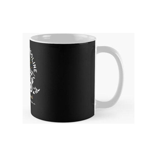 Taza Cafe Racer - Café Y Gasolina Calidad Premium