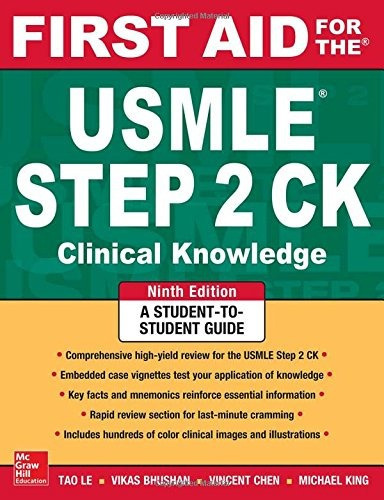 First Aid For The Usmle Step 2: First Aid For The Usmle Step 2, De M.d. Le Tao. Editorial Mcgraw-hill Education / Medical, Tapa Blanda, Edición 2015 En Inglés, 2015