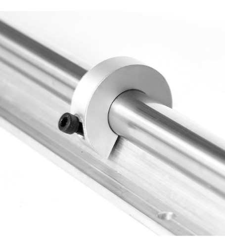 Fixação De Limite De Eixo: 4 Peças De Colar De Trilho Linear